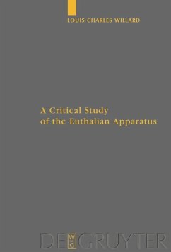 A Critical Study of the Euthalian Apparatus - Willard, Louis Charles