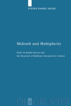 Midrash and Multiplicity - Sacks, Steven Daniel