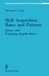 Skill Acquisition Rates and Patterns - Bild 1