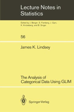 The Analysis of Categorical Data Using GLIM - Lindsey, James K.