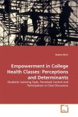 Empowerment in College Health Classes: Perceptions and Determinants