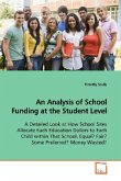 An Analysis of School Funding at the Student Level