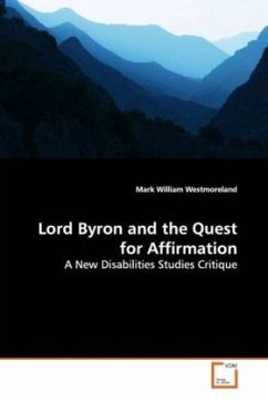 Lord Byron and the Quest for Affirmation - Westmoreland, Mark William