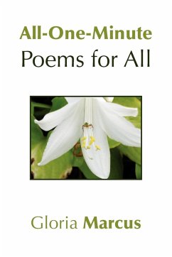 All-One-Minute Poems for All - Marcus, Gloria