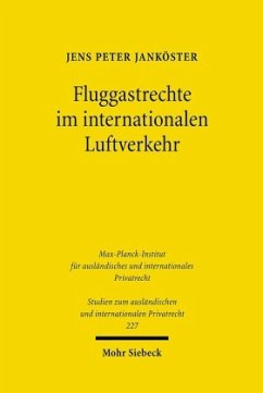 Fluggastrechte im internationalen Luftverkehr - Janköster, Jens P.