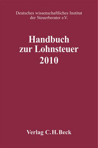 Handbuch zur Lohnsteuer 2010