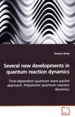 Several new developments in quantum reaction dynamics - Wang, Dunyou