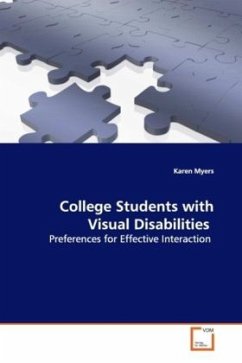 College Students with Visual Disabilities - Myers, Karen