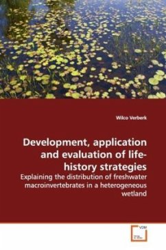 Development, application and evaluation of life-history strategies - Verberk, Wilco Development, application and evaluation of life-history strategies - Verberk, Wilco