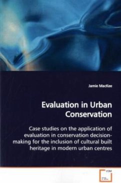 Evaluation in Urban Conservation - MacKee, Jamie