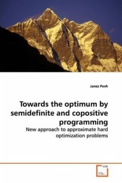 Towards the optimum by semidefinite and copositive programming - Povh, Janez