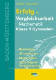 Erfolg in Vergleichsarbeit Mathematik, Klasse 9 Gymnasium, Baden-Württemberg
