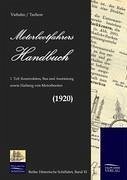 Motorbootfahrers Handbuch (1920) - Viebahn, Friedrich-Wilhelm von;Techow, A.