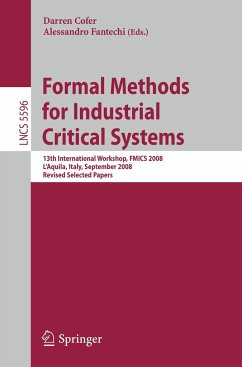 Formal Methods for Industrial Critical Systems