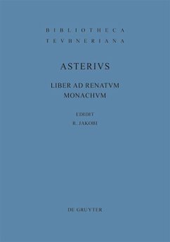 Liber ad Renatum monachum - Asterius