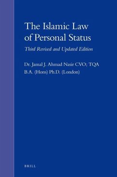 The Islamic Law of Personal Status: Third Revised and Updated Edition - Nasir, Jamal J.