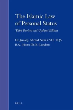 The Islamic Law of Personal Status - Nasir, Jamal J