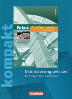 Cover 8. Schuljahr, Fokus kompakt - Orientierungswissen / Fokus Mathematik, Gymnasium, Ausgabe N