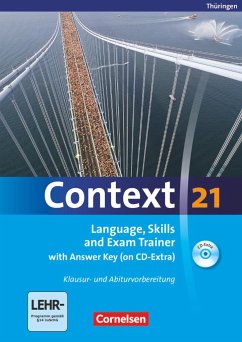 Context 21. Workbook mit Lösungsschlüssel und CD-ROM. Thüringen - Whittaker, Mervyn;Tudan, Sabine;Spranger, Sieglinde