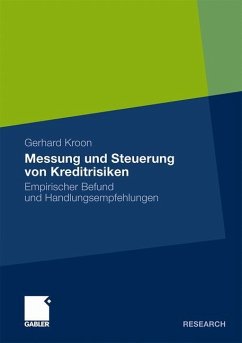 Messung und Steuerung von Kreditrisiken - Kroon, Gerhard