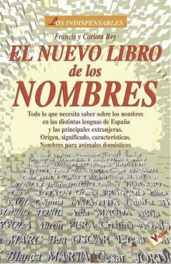 El nuevo libro de los nombres - Rey, Francisco; Rey, Carlota