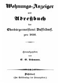Wohnungs-Anzeiger und Adreßbuch der Oberbürgermeisterei Düsseldorf pro 1850