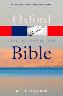 A Dictionary of the Bible - Browning, W. R.