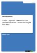 Corpus Linguistics - Differences and... - Bild 1