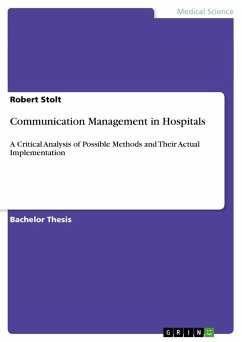 Communication Management in Hospitals - Stolt, Robert