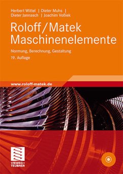 Roloff/Matek Maschinenelemente - Wittel, Herbert / Muhs, Dieter / Jannasch, Dieter et al.