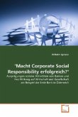 &quote;Macht Corporate Social Responsibility erfolgreich?&quote;