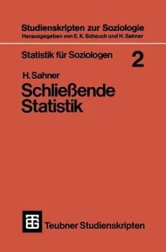 Statistik für Soziologen 2 - Sahner, Heinz