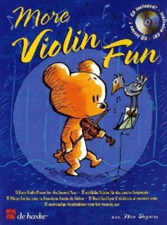 More Violin Fun, m. Audio-CD - Goedhart, Dinie