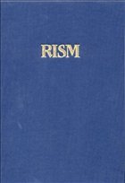Cover Répertoire International des Sources Musicales (RISM). Serie A/I: Einzeldrucke vor 1800, Band 15: