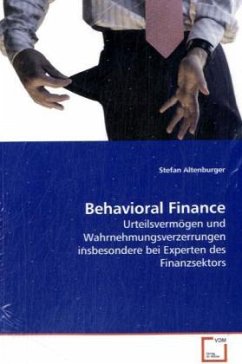 Behavioral Finance - Altenburger, Stefan