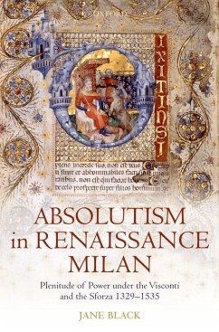 Absolutism in Renaissance Milan - Black, Jane