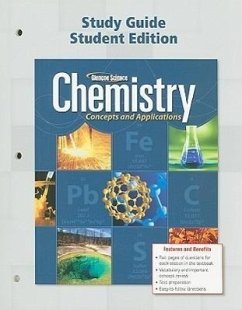 Chemistry: Concepts & Applications, Study Guide, Student Edition - McGraw Hill