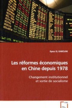 Cover Les réformes économiques en Chine depuis 1978