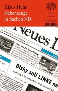 Cover Nebenzeuge in Sachen ND