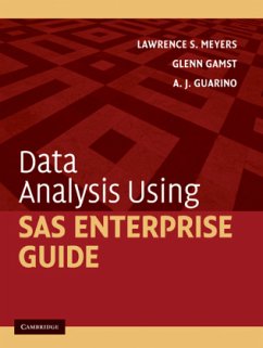 Data Analysis Using SAS Enterprise Guide - Meyers, Lawrence S.; Gamst, Glenn; Guarino, A. J.