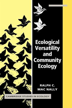 Ecological Versatility and Community Ecology - Macnally, Ralph C.; Ralph C., Macnally