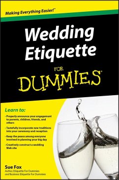 Wedding Etiquette for Dummies - Fox, Sue