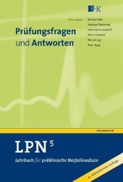 Cover Prüfungsfragen und Antworten / Lehrbuch für präklinische Notfallmedizin (LPN) Bd.5