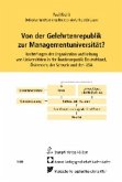 Von der Gelehrtenrepublik zur Managementuniversität?