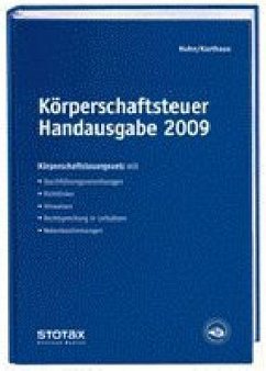 Cover Körperschaftsteuer Handausgabe 2009