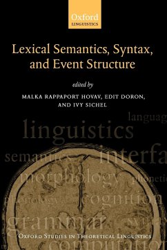 Syntax, Lexical Semantics, and Event Structure - Sichel, Ivy