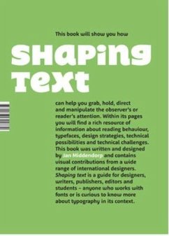 Shaping Text - Middendorp, Jan