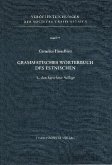 Grammatisches Wörterbuch des Estnischen Grammatisches Wörterbuch des Estnischen