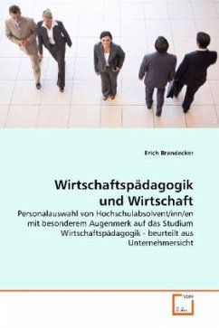 Wirtschaftspädagogik und Wirtschaft - Brandecker, Erich