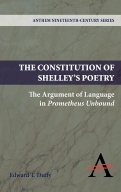 The Constitution of Shelley's Poetry - Duffy, Edward T.